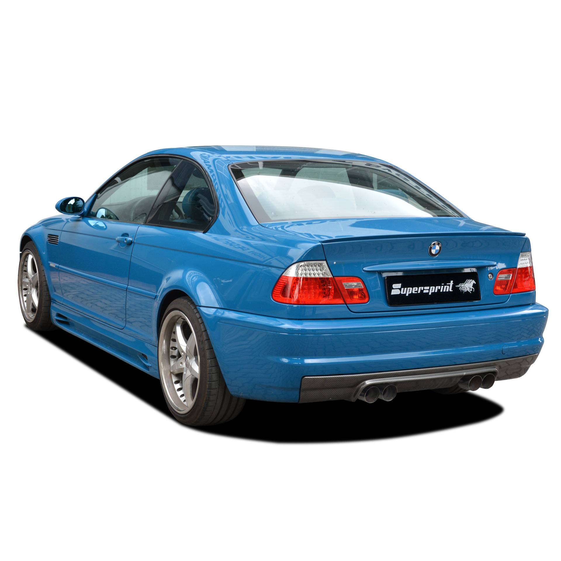 BMW E46 M3 3.2i Coupé/Cabrio '00 -> '06 (Mod. USA Ø63,5mm - Dual Pipe)